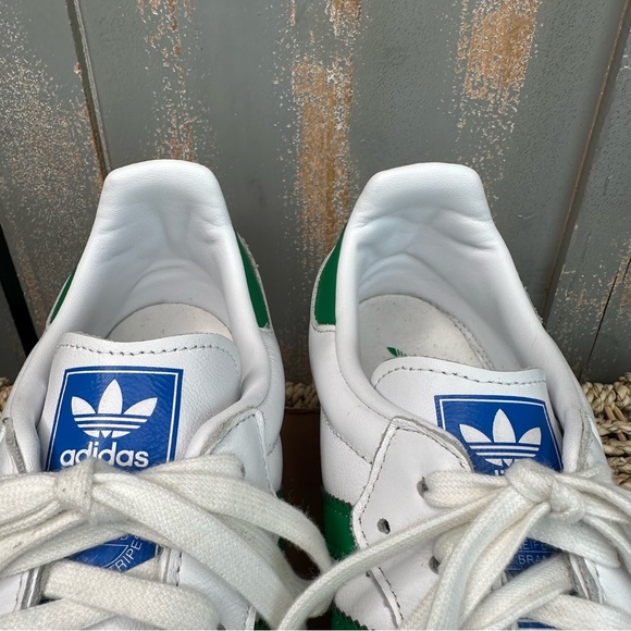 Adidas Samba OG Leather Sneaker Green Sz M 10.5/W 11.5 - Picture 5 of 13